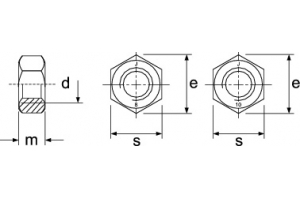 High Tensile Steel Hexagon Nut