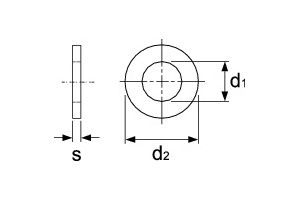 Steel Flat Washer