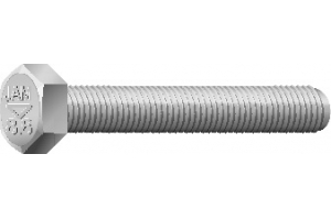 Grade 8.8 High Tensile Steel Hexagon Head Bolt (Fully Threaded)