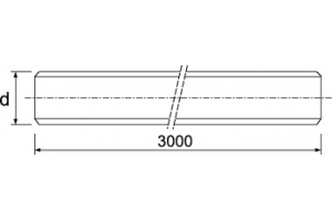 Threaded Rod Grade 4.8 Mild Steel (HDG/ Zinc Plated)