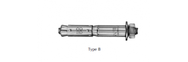 Liebig Anchor Bolt- Safety Bolts Type B