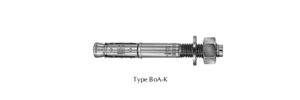 Liebig Anchor Bolt- Wedge Bolts Type BoA-K