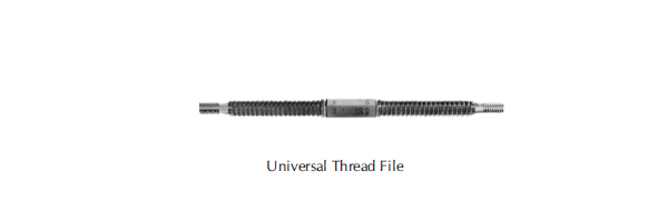 Liebig Anchor Bolt- Universal Thread File